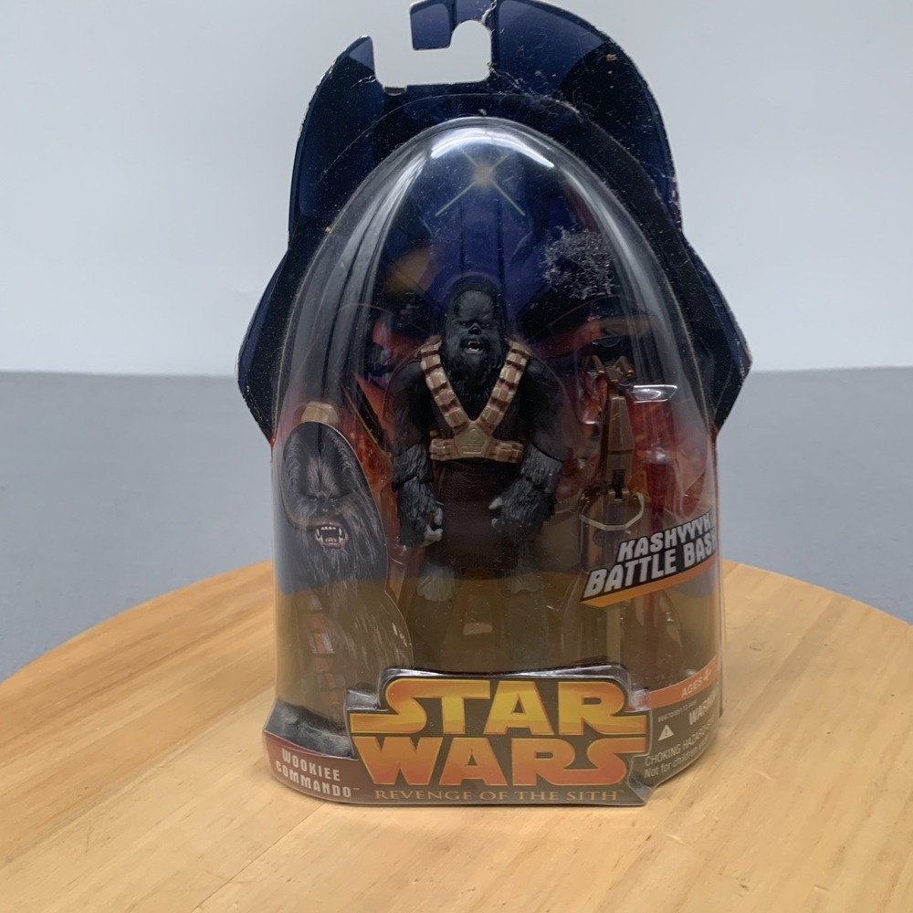 Star Wars Revenge of the Sith Wookie Commando 3.75" Action Figure #58